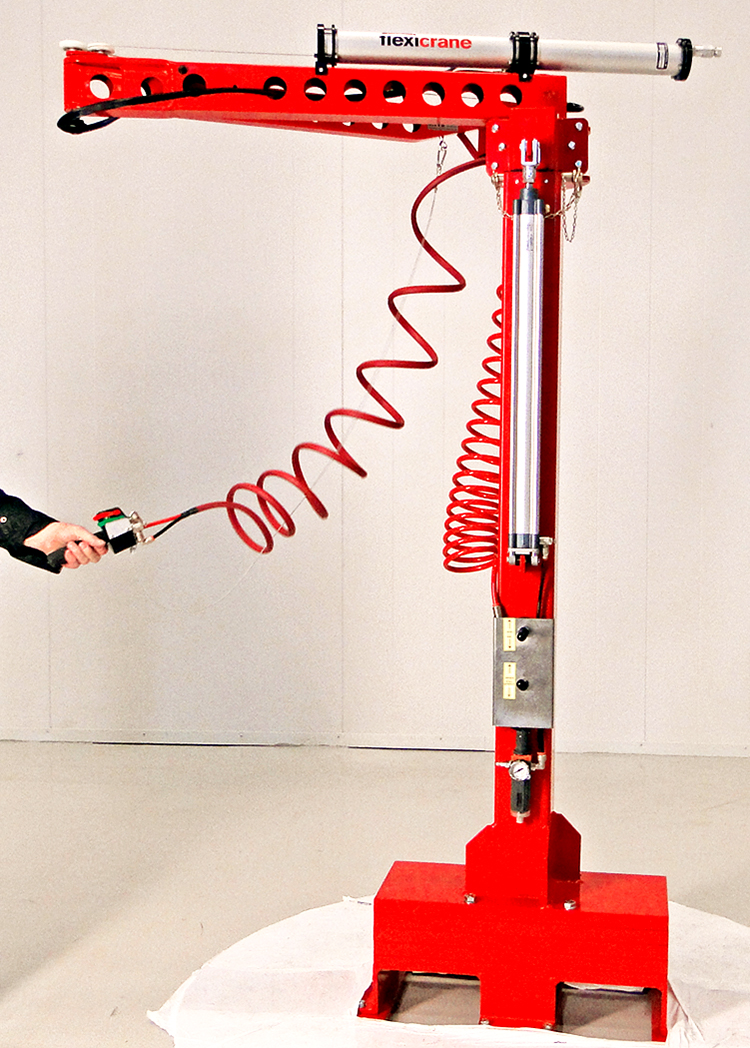 FlexiCrane Mobile a portable jib crane Articulated jib crane